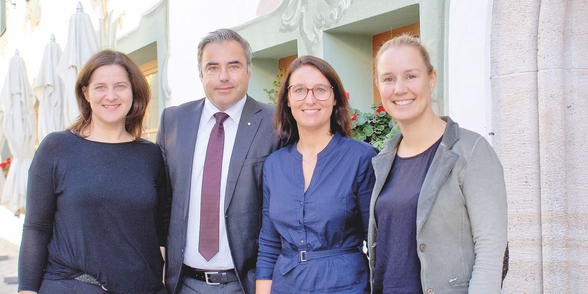 CHG-Anwältin Marlene Wachter beim 1. St. Johanner Unternehmerfrühstück