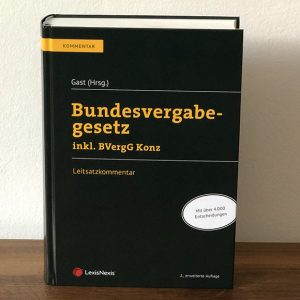 Leitsatzkommentar zum Bundesvergabegesetz 2018 in 2. Auflage erschienen