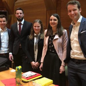 2. Platz beim MOOT COURT Zivilrecht