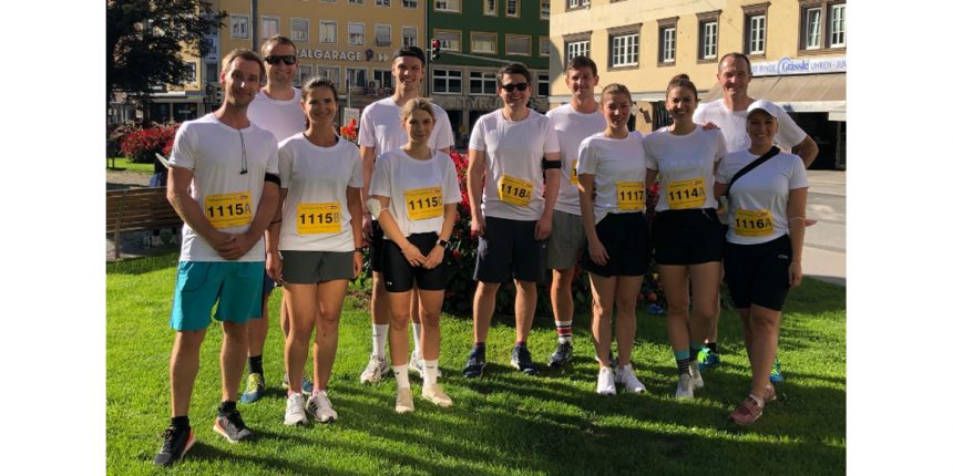 CHG-Teams beim Firmenlauf 2021