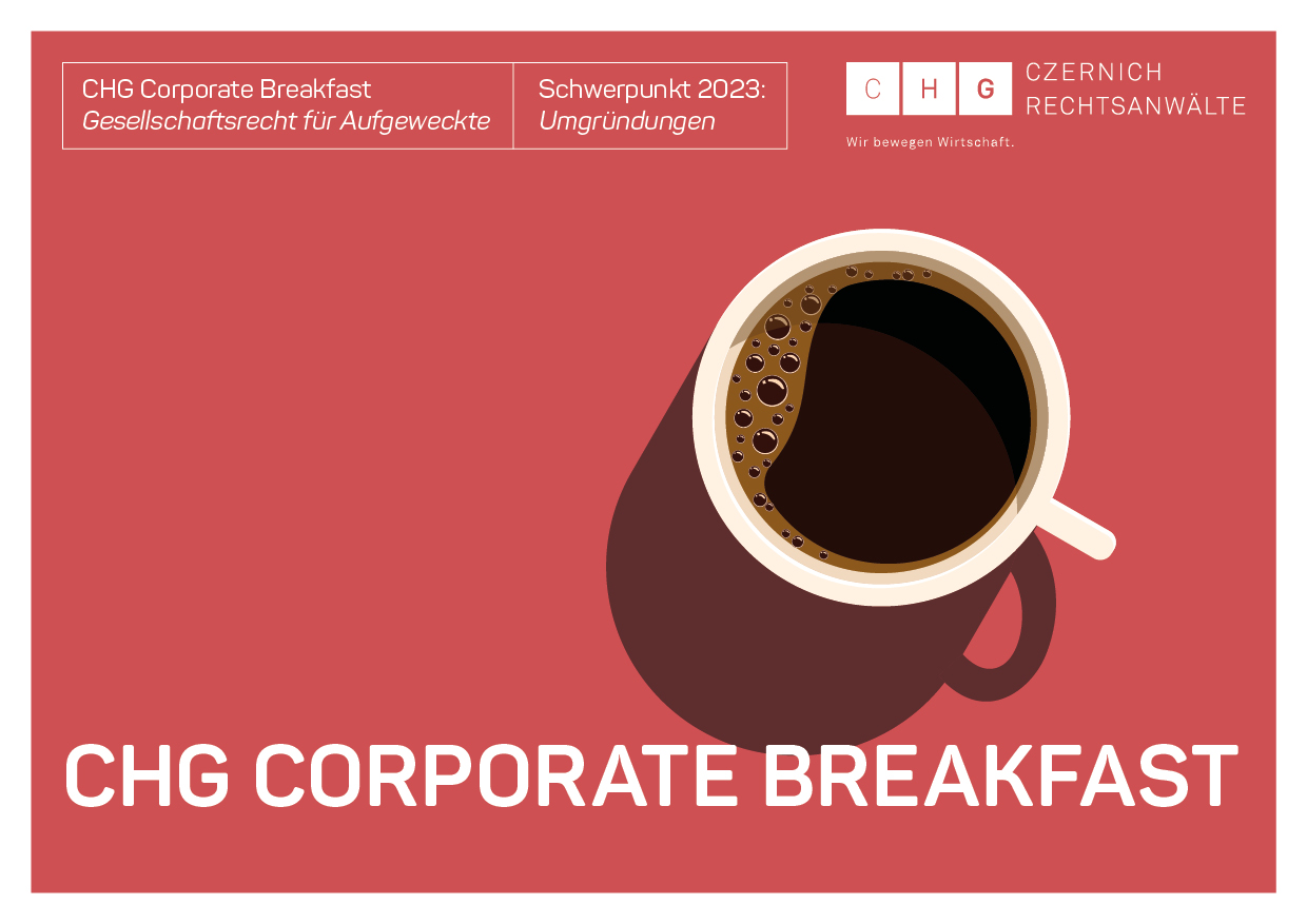 Rechtsanwaelte – CHG Corporate Breakfast